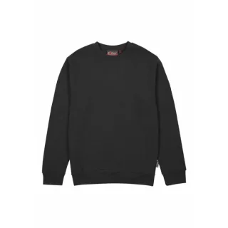 Upower Ombo Sudadera de Cuello Redondo - Talla 2XL - Comodidad y Durabilidad, Polialgodon Suave, Resistencia a Lavados, Ajuste Perfecto, Proteccion DPI1 - Color Negro Carbon