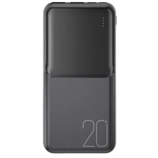 XO PR252 Powerbank 20000mAh - USB-C y USB-A - Color Negro