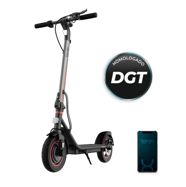 Cecotec Bongo D40 XL Connected Patinete Electrico - 700W - Autonomia 40km - Ruedas 10" - Freno Electrico Delantero - Freno de Disco Trasero - Homologado por la DGT - Control con App - Color