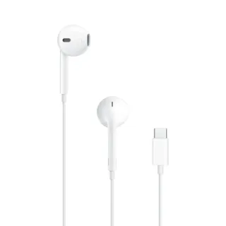 Apple EarPods Auriculares Binaurales USB-C - Microfono Integrado - Control de Volumen - Color Blanco