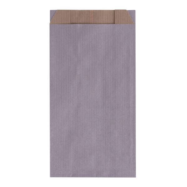 Apli Pack de 250 Sobres Kraft 11x21x5cm - Papel Kraft 50g/m² - Reutilizables y Reciclables - Color Plata