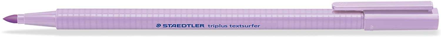 Staedtler Triplus Textsurfer 362 Rotulador Fluorescente - Trazo entre 1 a 4mm aprox. - Tinta Base de Agua - Color Lavanda · Pack de 10 uds.
