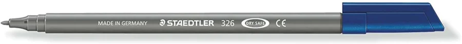 Staedtler Noris 326 Rotulador de Punta Fina - Trazo 1mm Aprox - Tina Base de Agua - Color Gris · Pack de 10 uds.