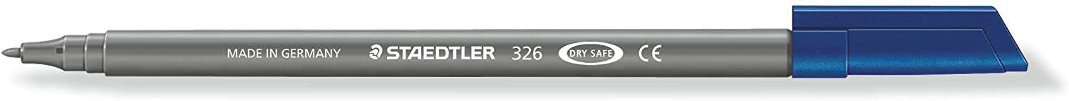 Staedtler Noris 326 Rotulador de Punta Fina - Trazo 1mm Aprox - Tina Base de Agua - Color Gris · Pack de 10 uds.
