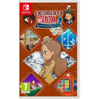 Nintendo Videojuego el Misterioso Viaje de Layton para Consola Nintendo Switch - Genero Puzles/Misterio/Aventura Narrativa - PEGI 7