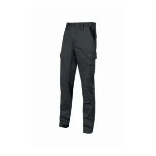 Upower Guapo Pantalones de Trabajo de Algodon Elastico - Talla 2XL - Bolsillos Multifuncionales, Cierre Resistente, Proteccion Lumbar, Detalles Reflectantes, Rodillas Preformadas, DPI1 - Col