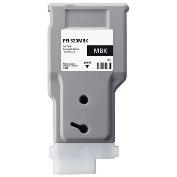 Canon PFI320 Negro Mate Cartucho de Tinta Pigmentada Generico - Reemplaza 2889C001/PFI-320MBK