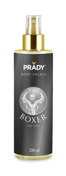 Prady Body Splash Boxer - Frasco de 250 ml - Spray Pulverizador