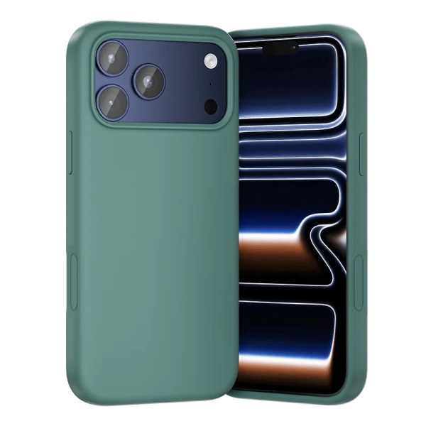 Vention Funda de Silicona para Iphone 17 Pro - Anillo Magnetico MagSafe - Compatible con Carga Inalambrica - Color Aguamarina