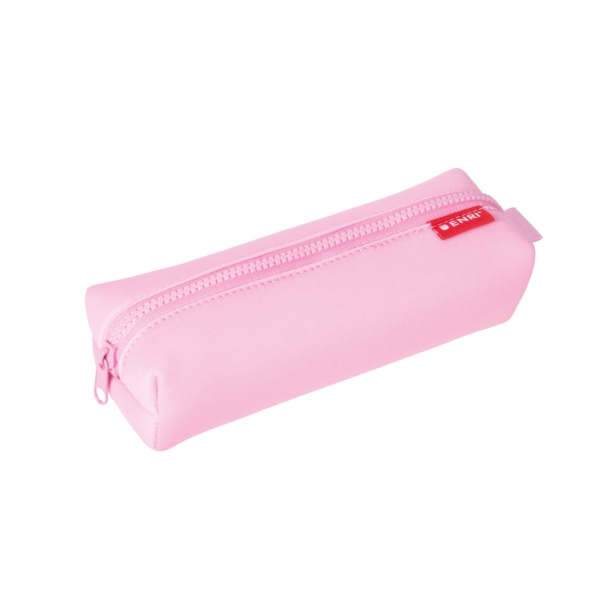 Enri Estuche Portatodo de 1 Compartimento - Fabricado en Neopreno - Color Rosa
