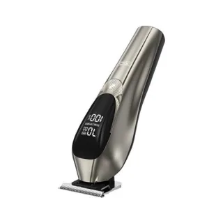 XO CF41 Cortapelos - Display Indicador - Bateria 600mah - Hasta 7000rpm - Autonomia 60Min - 3 Velocidades - Carga Por USB-C - IPX6 - Color Gris
