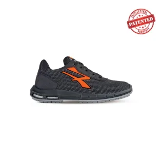 Upower Taurus Plus S ESD Calzado de Seguridad - Talla 38 - Puntera AirToe Aluminium, Sistema Antipinchazos, Alta Resistencia a la Abrasion, Suela PU/PU High Rebound, Proteccion S3S CI FO SR