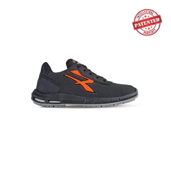 Upower Taurus Plus S ESD Calzado de Seguridad - Talla 38 - Puntera AirToe Aluminium, Sistema Antipinchazos, Alta Resistencia a la Abrasion, Suela PU/PU High Rebound, Proteccion S3S CI FO SR