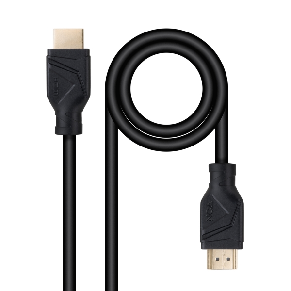 Nanocable Cable HDMI 2.1 CCS A/M-A/M - Longitud 1m - Color Negro
