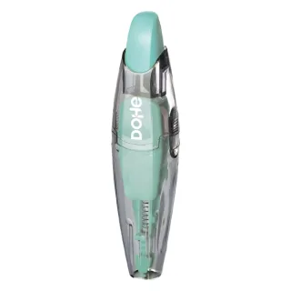 Dohe Serenity Cinta Correctora - 5mm x 6m - Pulsador Retractil - Recargable - Cuerpo Ergonomico - Color Verde · Pack de 10 uds.