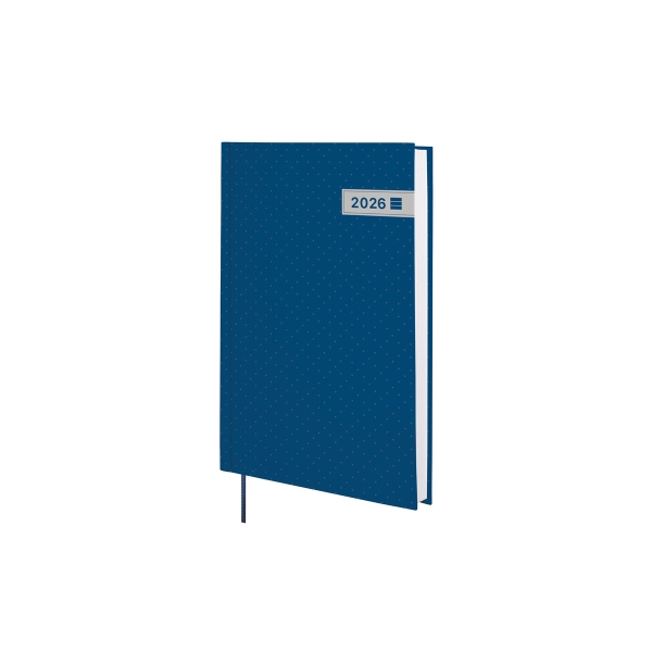 Finocam Dynamic Porto Agenda en Catalan - Anual 2026 - Sin Cierre - Formato Y10 - 145x23x210mm - 1 Dia por Pagina - Color Azul
