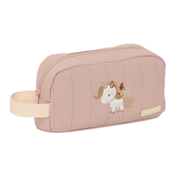 Safta Unicornio Portadesayunos Termico de 1.7L - Interior Forrado en Aluminio - 215x65x120mm - Color Rosa