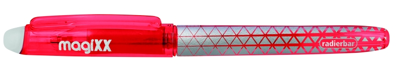 Online MagiXX Classic Boligrafo de Tinta Gel Borrable - Trazo de 0.7mm - Cartucho Reemplazable - Uso Ambidiestro - Color Rojo · Pack de 6 uds.