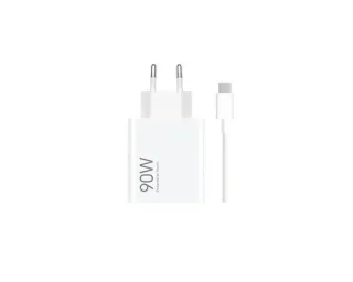 Xiaomi HyperCharge Cargador GaN Universal de Pared 90W - USB-A - Carga Rapida - Color Blanco