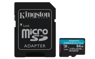 Kingston microSD Canvas Go! Plus 4 64GB 200 MB-s