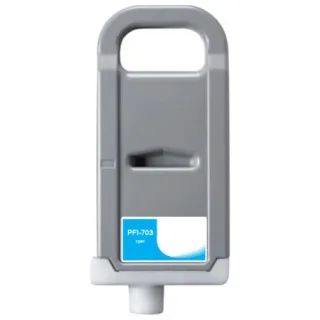 Canon PFI703/PFI303 Cyan Cartucho de Tinta Pigmentada Generico - Reemplaza 2964B001/2959B001/PFI-703C/PFI-303C