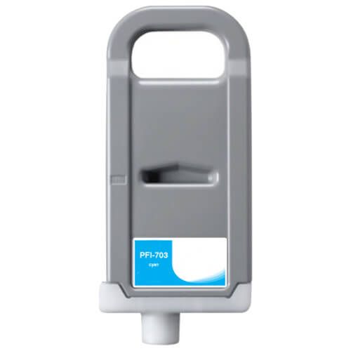 Canon PFI703/PFI303 Cyan Cartucho de Tinta Pigmentada Generico - Reemplaza 2964B001/2959B001/PFI-703C/PFI-303C