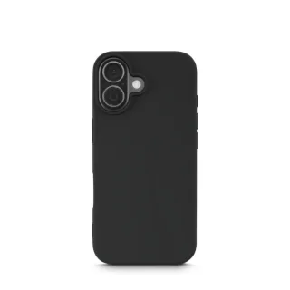 Hama Fantastic Feel Funda para iPhone 17 - Antiadherente Anti-Suciedad - Poliuretano Termoplastico - Bordes Elevados - Color Negro