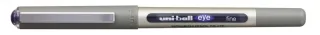 Uni-ball Eye Fine UB-157 Boligrafo de Tinta Liquida - Punta de Bola 0.7mm - Tinta Resistente al Agua y Luz - Sistema de Control de Tinta - Color Violeta · Pack de 12 uds.