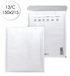 Bong Peel and Seal Sobres Acolchados - Proteccion contra Golpes - Resistente a la Humedad - 150x215mm - Color Blanco · Pack de 100 uds.