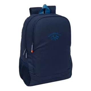 Safta Spagnolo Mochila - 23L - Adaptable a Carro - Espalda Acolchada - Portabotellas - Cremallera con Doble Tirador - Asa de Mano - Hombreras Ergonomicas - 32x44x16cm - Color Azul Noche