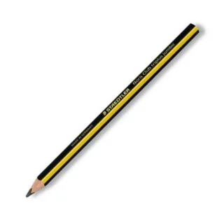Staedtler Noris 119 Jumbo Lapiz de Grafito Triangular - Mina HB2 Ultrarresistente de 4mm - Madera de Bosques Sostenibles · Pack de 12 uds.