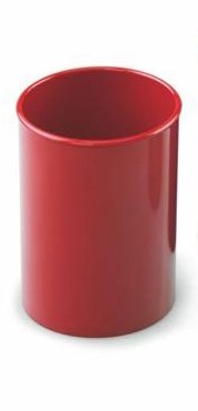 Faibo Cubilete Redondo 7.8x10cm - Fabricado en Poliestireno - 100% Reciclable - Color Rojo · Pack de 10 uds.
