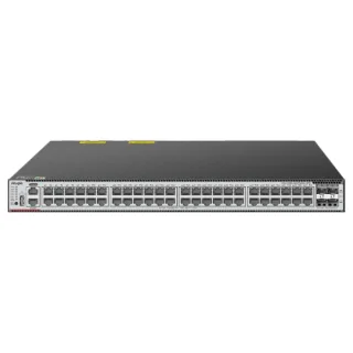 Ruijie RG-CS85-48GT4XS-HPD Switch con Auto-Negociacion - 48 Puertos Ethernet hasta 1Gbps - 4x SFP+ hasta 10Gbps - Ranura de Expansion - 2 Ventiladores Integrados - Color Negro y Gris