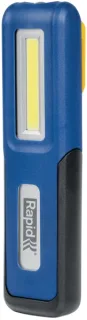 Rapid The Inspector Linterna LED Magenetica - Luz Frontal 150 Lumenes y Luz Superior 50 Lumenes - Bateria Recargable - Color Azul/Negro