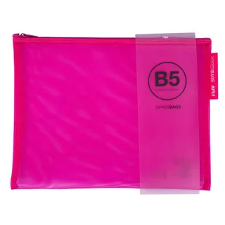 Apli Sobres Porta-Todo Nylon Transpirable - Tamaño B5 (290x223mm) - Resistente y Duradero - Ideal para Tablets y Equipos Electronicos - Cierre de Cremallera - Colores Surtidos · Pack de 20 u