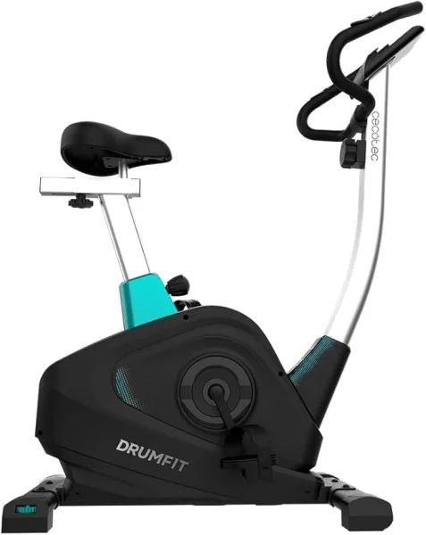 Cecotec DrumFit Cycle 6000 Pegasus X Bicicleta Estatica con Volante de 6kg - Resistencia Magnetica - Sillin Ajustable - Pantalla LCD Multifuncion - Soporte para Dispositivos - Color Negro
