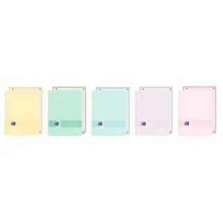 Oxford Live and Go Cuaderno de Espiral - Formato A4+ - 80 Hojas - Rayado Horizontal 1 Linea - Tapa de Plastico - Digitalizacion de Textos con App - Colores Pastel Surtidos · Pack de 5 uds.