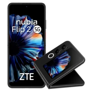 ZTE Nubia Flip 2 5G Smartphone Plegable Pantalla 6,9" - 8+12Gb RAM - 256 GB - Camara 50 MP - 120 Hz - Color Negro