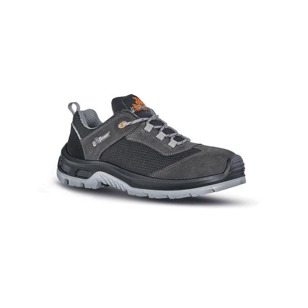 Upower Twister S Calzado de Seguridad - Talla 38 - Empeine Gamuza y Malla Transpirable, Puntal Compuesto, Antiperforacion, Antideslizante, Suela Doble Densidad, Proteccion S1PS FO SR - Color