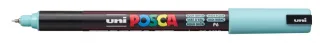 Posca PC-1MR Marcador de Pintura - Punta Tipo Roller 0.7mm - Tinta Pigmentada Base al Agua - Resistente a la Luz - Color Verde Marino · Pack de 6 uds.