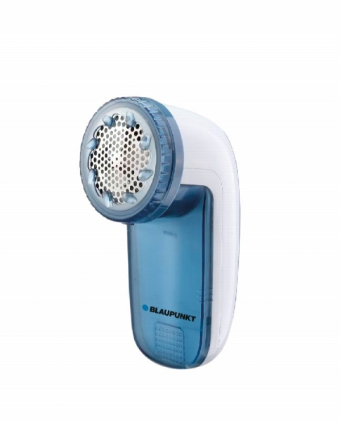 Blaupunkt Quitapelusas Electrico - 2 Velocidades - Pilas Incluidas - Cuchillas Protegidas - Deposito Desmontable - 3 Longitudes de Corte - Color Azul y Blanco