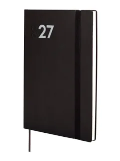 Finocam Dynamic Mara Agenda Profesional en Catalan - Anual 2027 - Semana Vista Horizontal - 140x204mm - Goma Elastica - Tapa Blanda de PU - Esquinas Microperforadas - Papel de 80g/m2 - Color