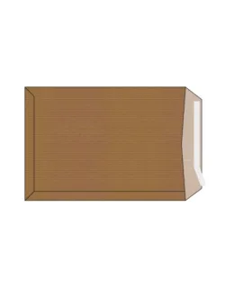 Sam Pack de 1000 Sobres de Papel Kraft 70grs - Medidas 100x145mm - Autoadhesivo con Tira de Silicona - Color Marron
