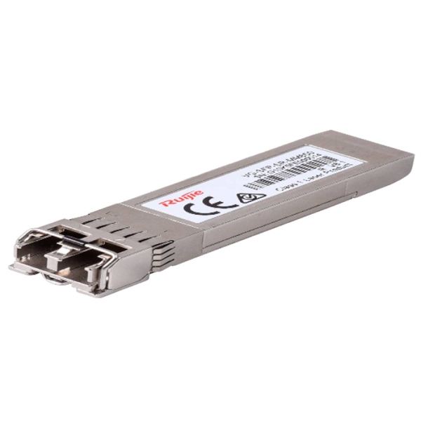 Ruijie VG-SFP-SR-MM850 Modulo Transceptor SFP - Fibra Optica hasta 100m - Velocidad hasta 25Gbps - Conector LC - Longitud de Onda de 850nm - Color Acero