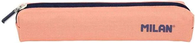 Milan Serie 1918 Estuche Mini Redondo - Tejido Resistente a las Roturas y Rasgaduras - Medidas 20,5x4,5x5cm - Color Rosa