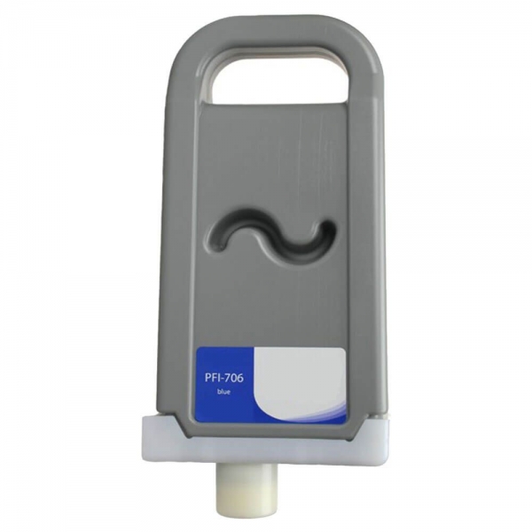 Canon PFI706/PFI306 Blue Cartucho de Tinta Pigmentada Generico - Reemplaza 6689B001/6665B001/PFI-706B/PFI-306B
