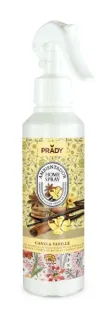 Prady Ambientador Home Spray Canela Vanille - Frasco de 220 ml - Spray Pulverizador