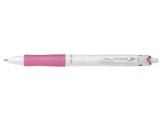 Pilot Boligrafo de Bola Retractil Acroball PureWhite - Recargable - Fabricado con Plastico Reciclado - Punta Redonda 1mm - Trazo 0.28mm - Grip Ergonomico - Color Rosa · Pack de 10 uds.