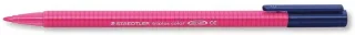Staedtler Triplus Color 323 Rotulador de Punta Fina - Trazo 1mm Aprox - Tinta Base de Agua - Color Magenta · Pack de 10 uds.