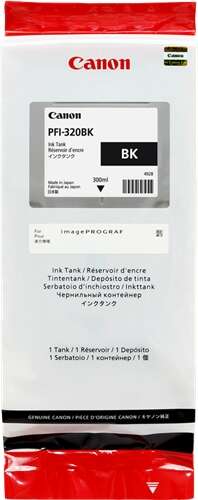 Canon PFI320 Negro Cartucho de Tinta Original - 2890C001/PFI-320BK